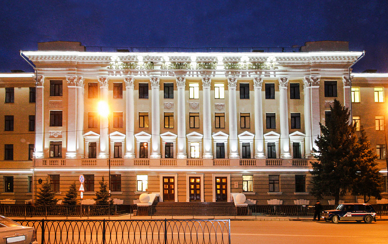Архитектурно-художественная подсветка Казанского Государственного Медицинского Университета